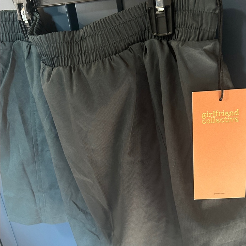 Girlfriend Collective green Active Skort